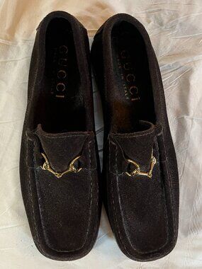 Gucci Suede Loafers